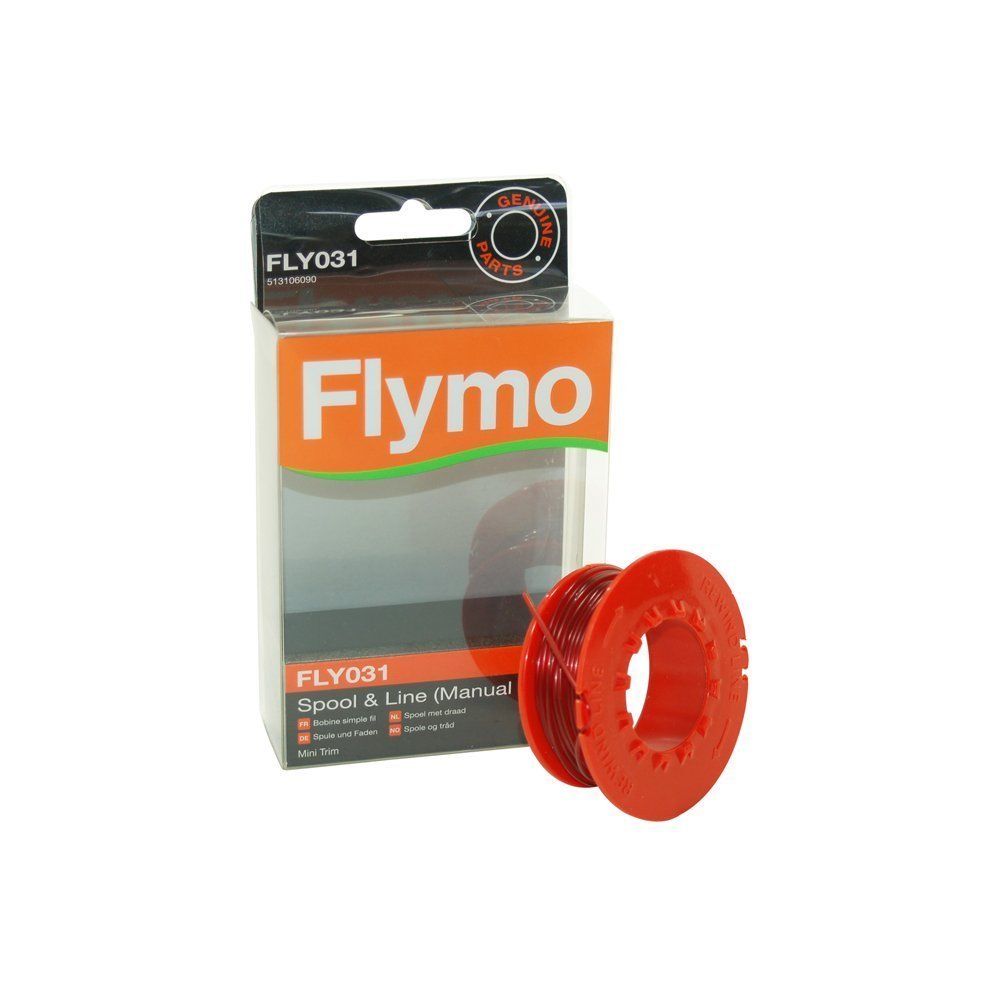 FLYMO HUSQVARNA STRIMMER SPOOL & LINE REFILL GENUINE FLY031